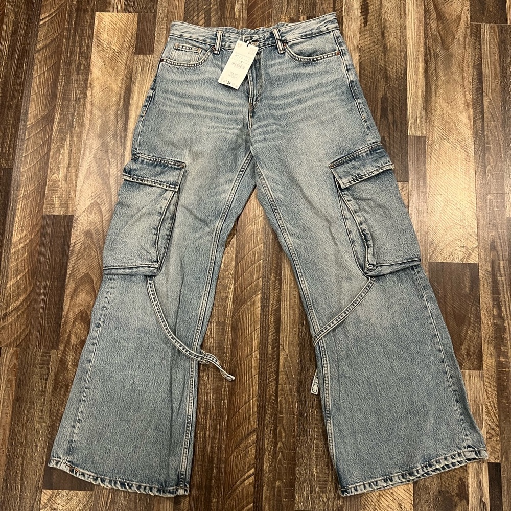 Zara cargo jeans